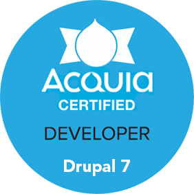 Certified Drupal 7 Developer